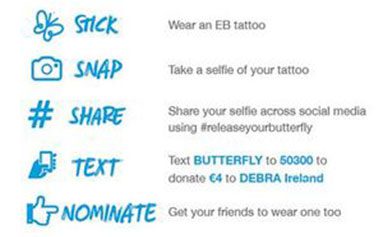 تبلیغات متنی خلاقانه برند Debra Island-Butterfly Campaign