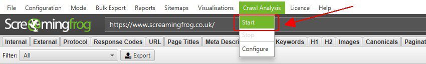 اضافه کردن xml سایت به اسکریمینگ فراگ برای پیدا کردن صفحات یتیم