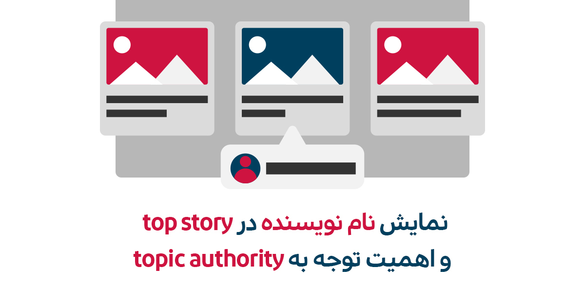 سیستم Topic Authority و نمایش نام نویسنده خبر (Author) در بخش تاپ استوری (Top stories)