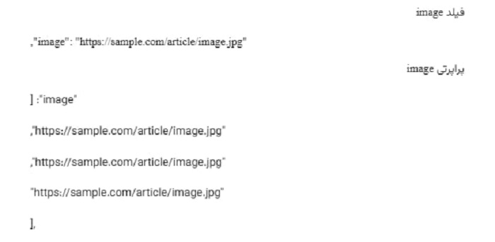  پراپرتی image در اسکیما