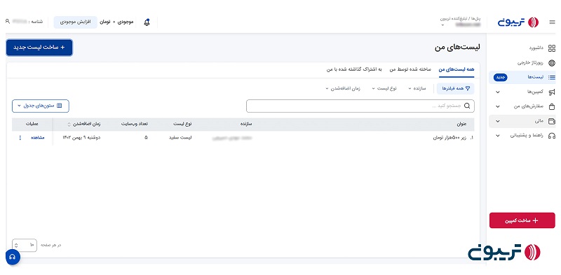 ساخت لیست سیاه و سفید از رسانه‌ها در پنل تریبون